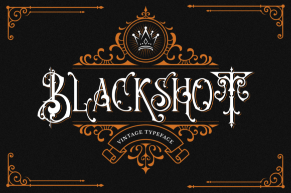 Blackshot Font for Web Design