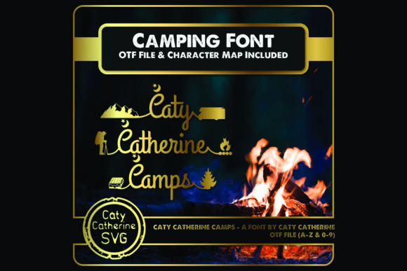 Caty Catherine Camping Font
