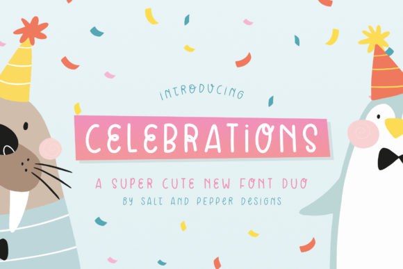 Celebrations: A Script Font for Real Projects