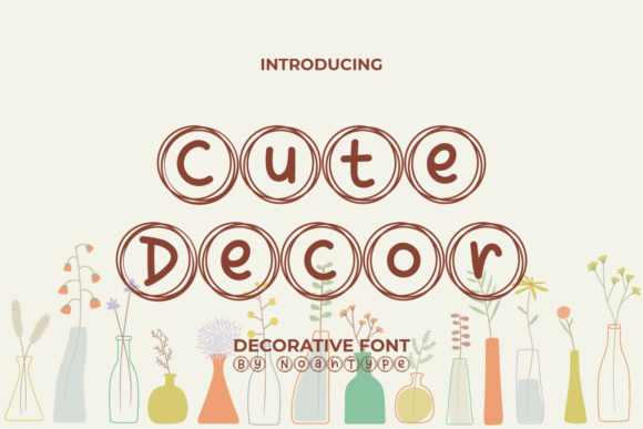Cute Decor Font Review