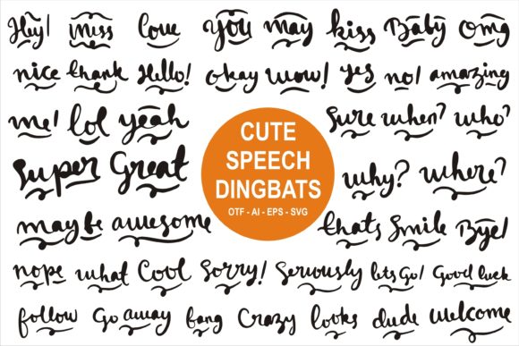 Cute Speech Font Review