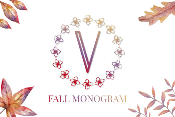 Fall Monogram Font Review