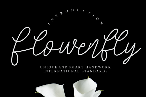 Flowerfly: A Handwritten Font for Creative Marketing