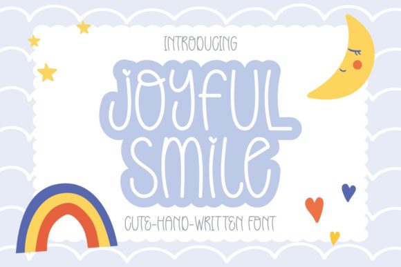 Joyful Smile: A Script Font for Creative Projects