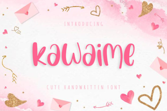 Kawaime: A Sweet Handwritten Font for Creative Projects