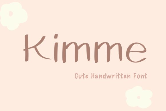 Kimme: A Script Font for Editorial Design