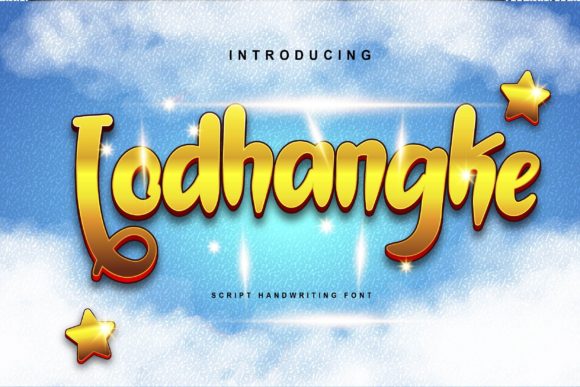 Lodhangke: A Cute Script Font for Creative Projects