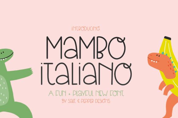 Mambo Italiano Font for Editorial Design