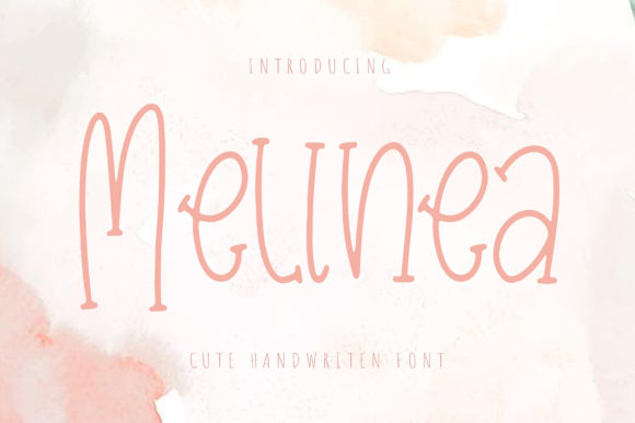 Melinea: A Handwritten Font for Editorial Design