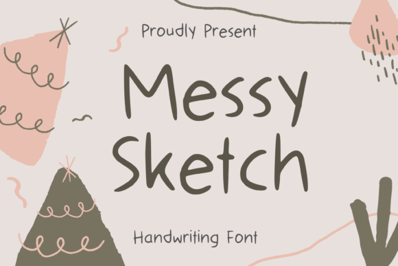 Messy Sketch: A Handwritten Font for Creative Projects
