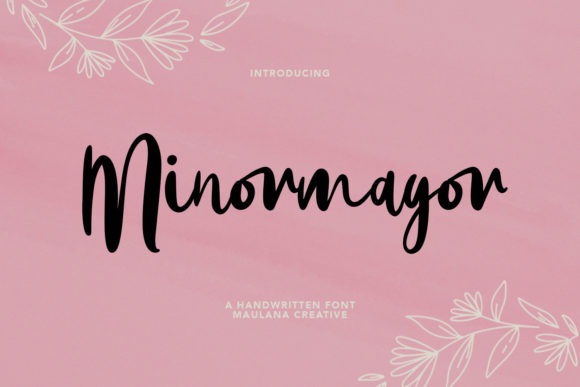 Minormayor Font for Editorial Design