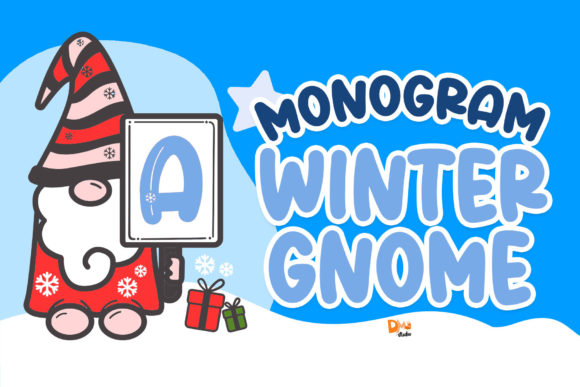 Monogram Winter Gnome Font