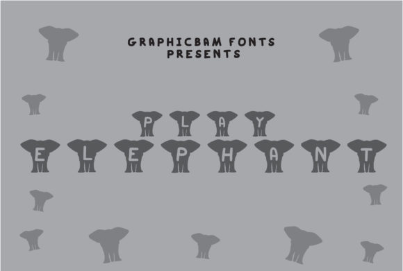 Play Elephant Font: Safari Vibes for Creative Projects