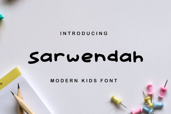 Sarwendah: A Cute Handwritten Font for Web Design