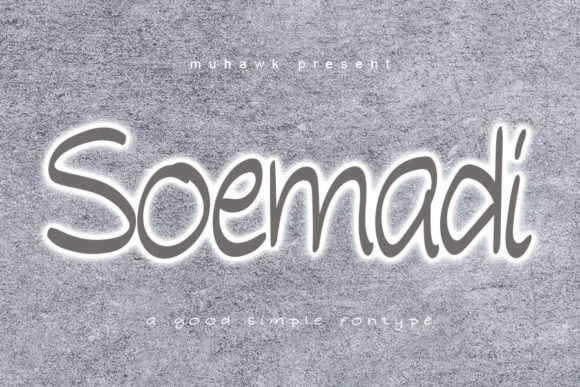Soemadi: A Handwritten Font for Editorial Charm