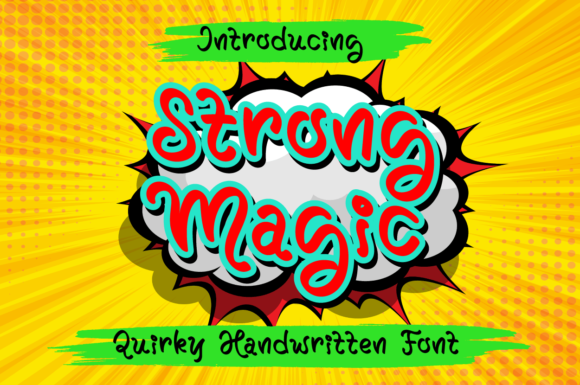 Strong Magic Font for Business