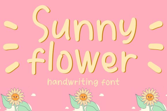 Sunny Flower Font for Business