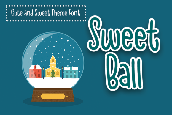 Sweet Ball Font for Playful Design