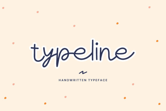 Typeline: A Cute Handwritten Font for Business