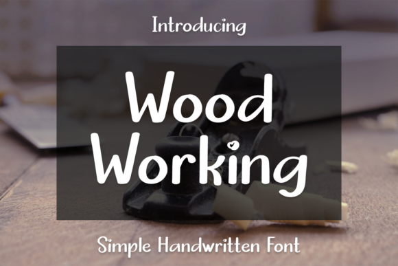 Wood Working Font Review